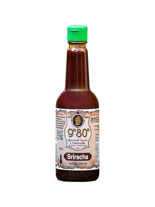 9°80° Sriracha Sauce| All-Natural Gourmet Cooking Sauce & Marinade